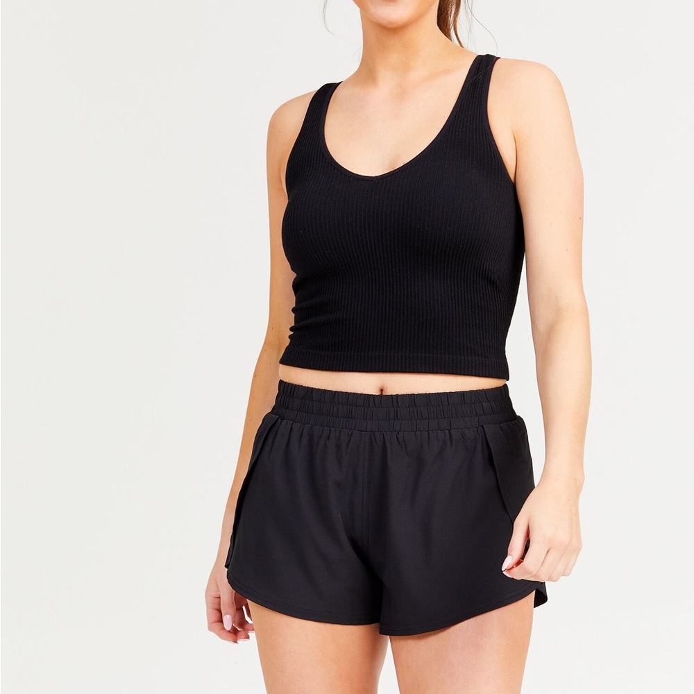 Altar’d State Black Courage Shorts